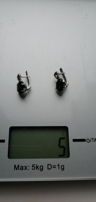 Новые серебряные серьги