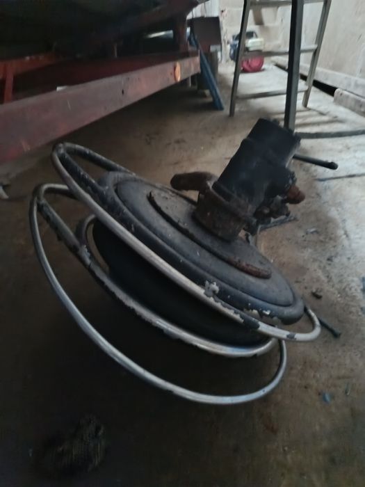 Alador de borracha a funcionar