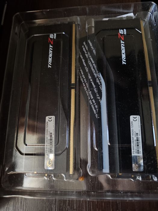 ddr5 g skill trident z rgb black 6000mhz cl36