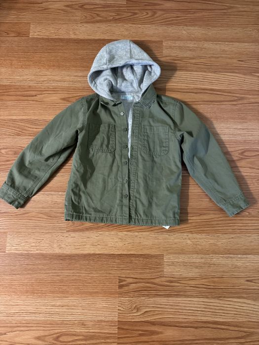 Стильна тепла сорочка з капюшоном 7-8 років Primark
