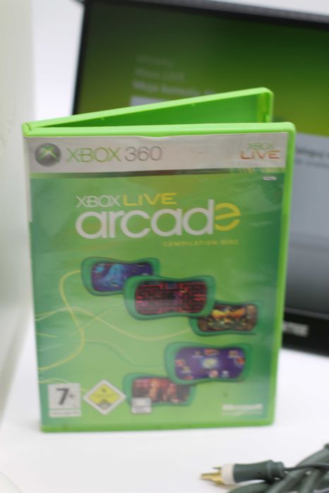 Konsola Xbox 360 Arcade | BOX (Zgodne SN) | Pad | Gra Xbox Live Arcade | HDMI
