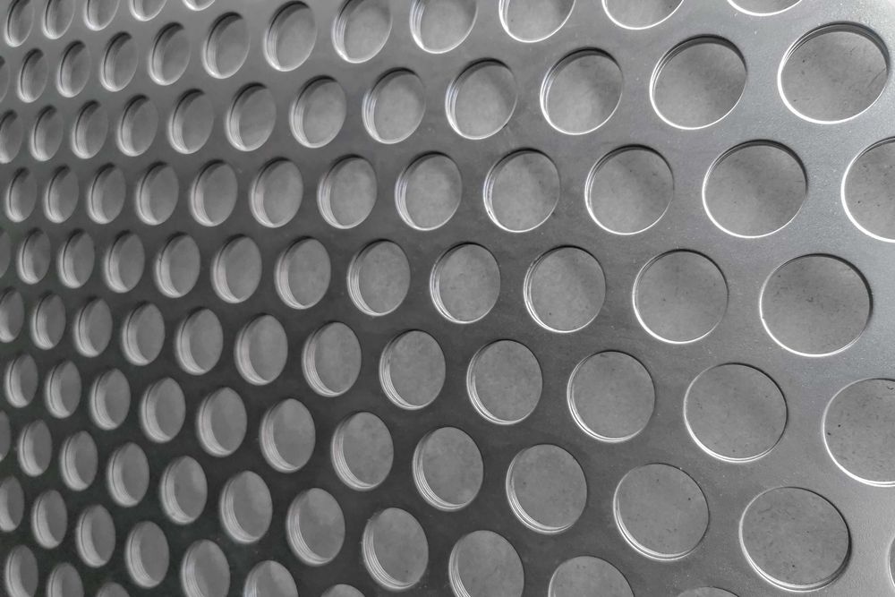 Blacha perforowana Rv STAL SUROWA OCYNK na wymiar METALTECH Września