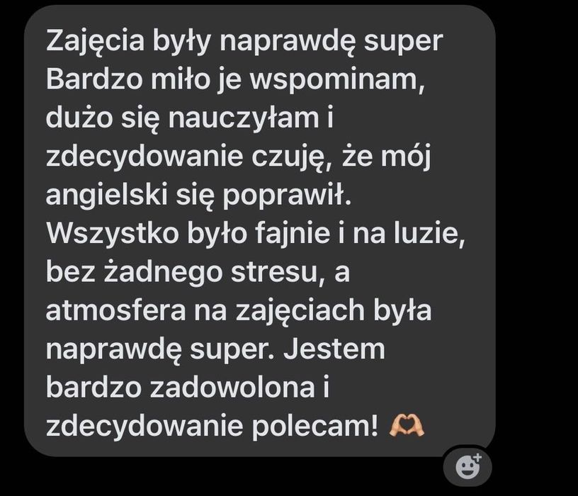Korepetycje z angielskiego