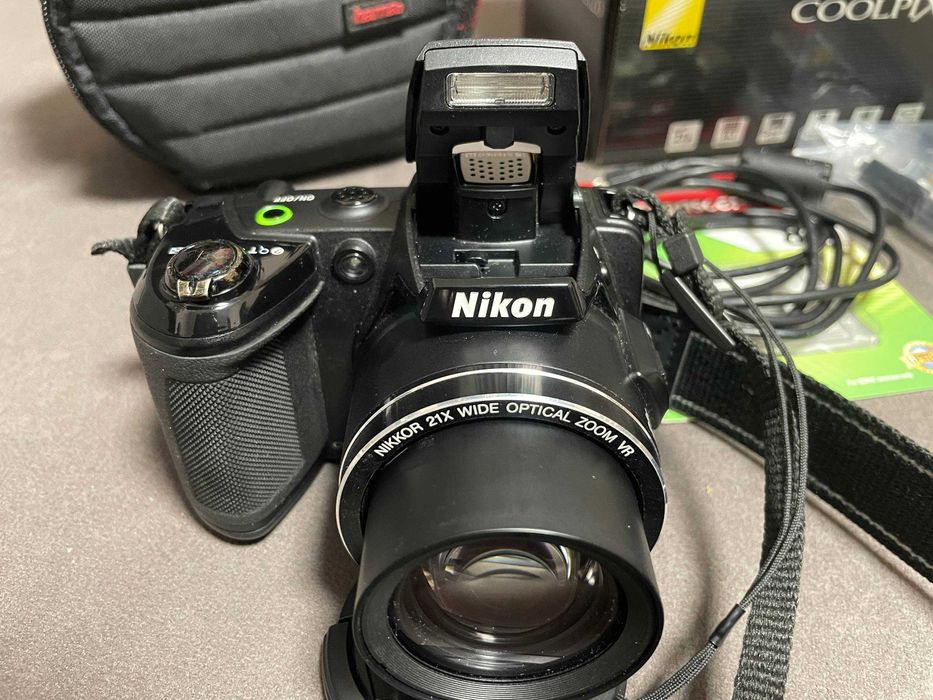 Фотоапарат Nikon Coolpix L120 Black (комплект)