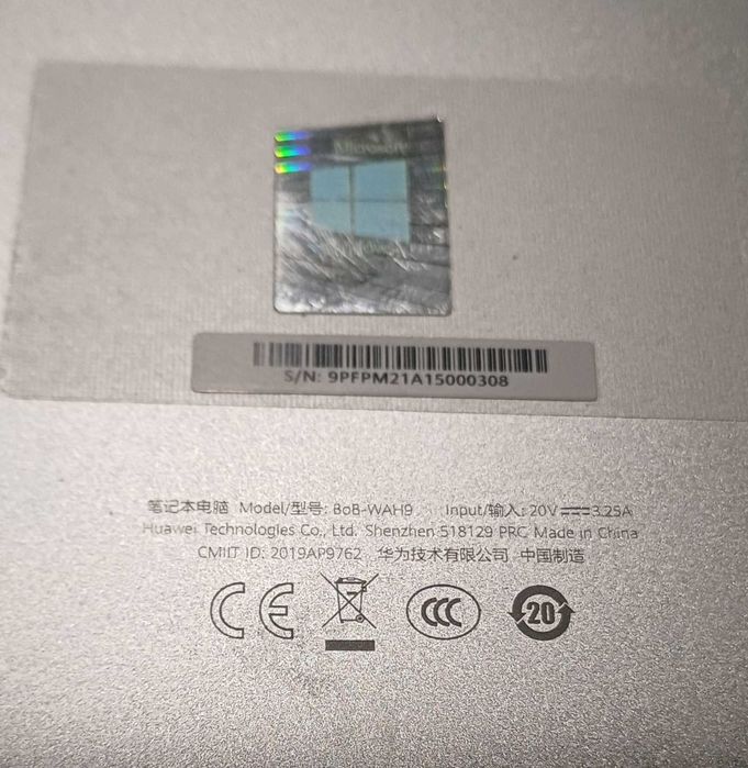 Komputer Huawei Matebook D15 obudowa matrycy klawiatura głośniki Toruń