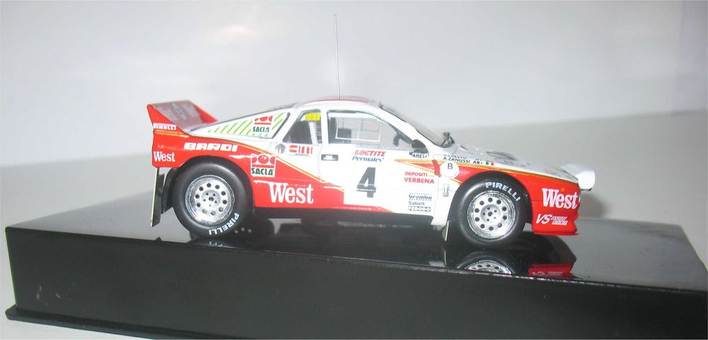 Ixo - Lancia 037 Evo2 WEST - Ypres 24 Hours Rally 1985 - Andrea Zanussi