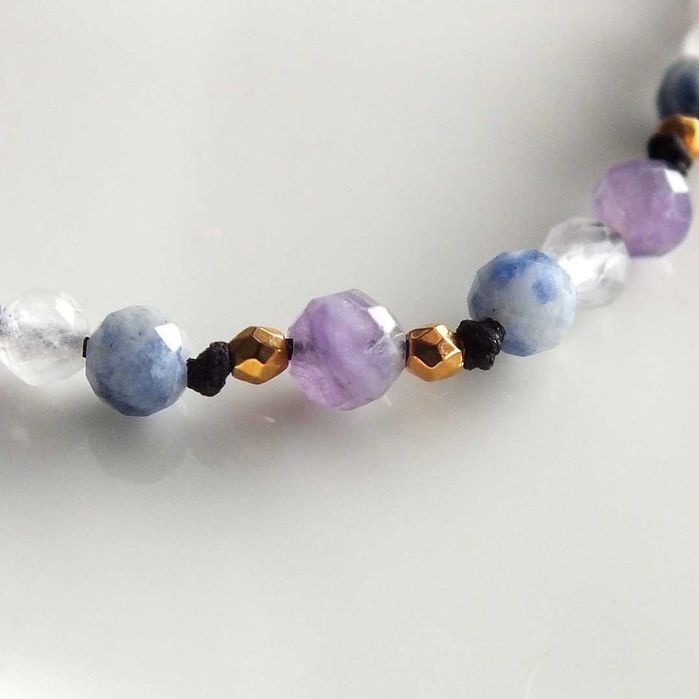 Bransoletka koncentracja fiolet