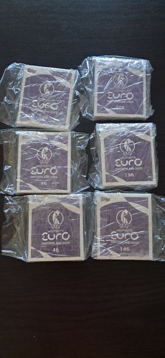 Coleção completa UEFA Womens Euro Switzerland 2025 da Panini