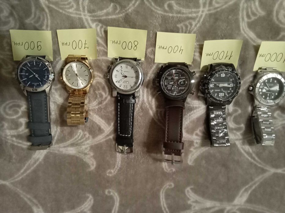 Часи новие CASIO SKMEI AMST и тд.