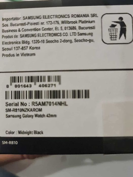 zegarek GALAXY WATCH 42mm