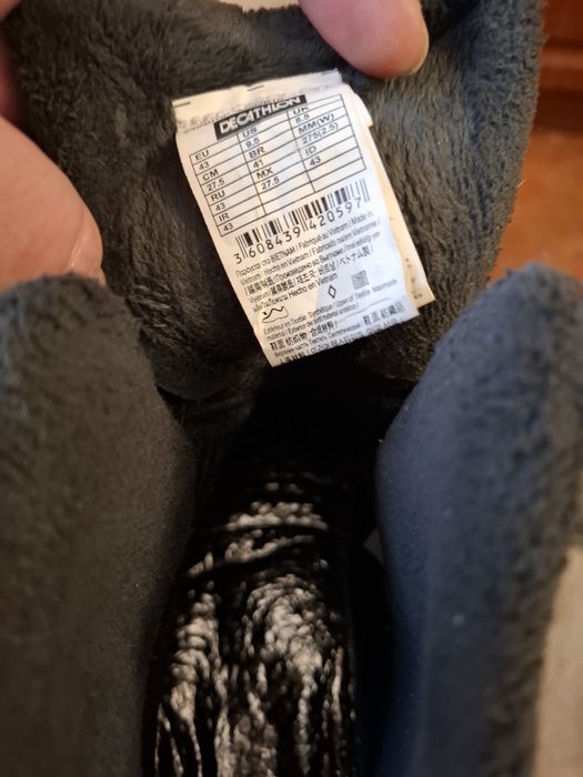 Чоловічі зимові черевики Quechua SH520 X-WARM