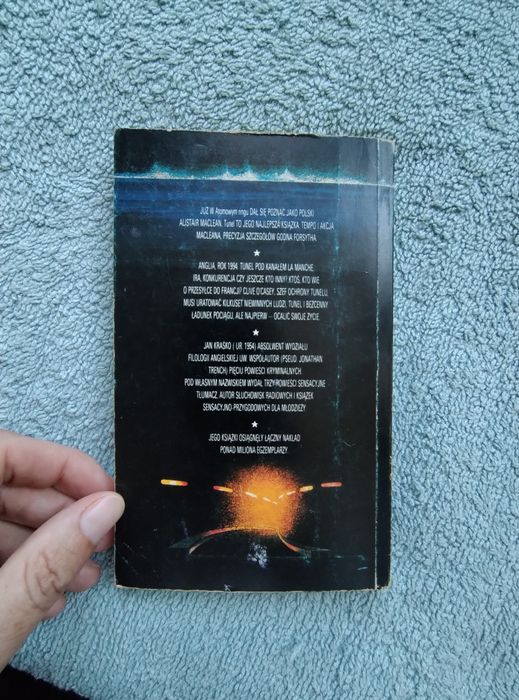 Thriller psychologiczny Tunel Jan Kraśko wydanie pierwsze wyd. GiG