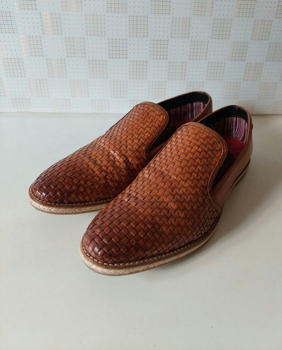 (29,5см) Кожаные туфли.