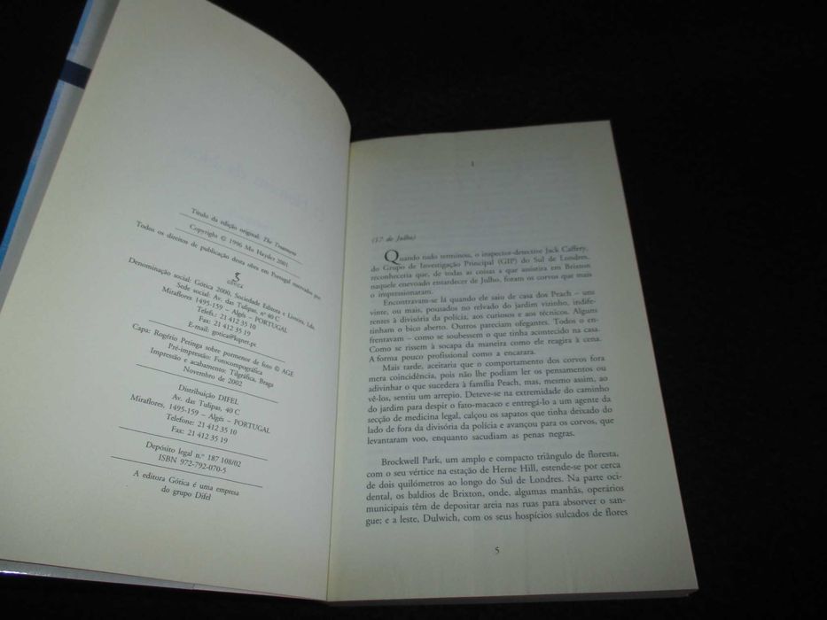 Livro O Homem da Noite Mo Hayder