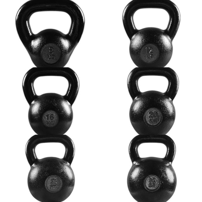 Zestaw Kettlebells 8kg 12kg 16kg 20kg 24kg 32kg