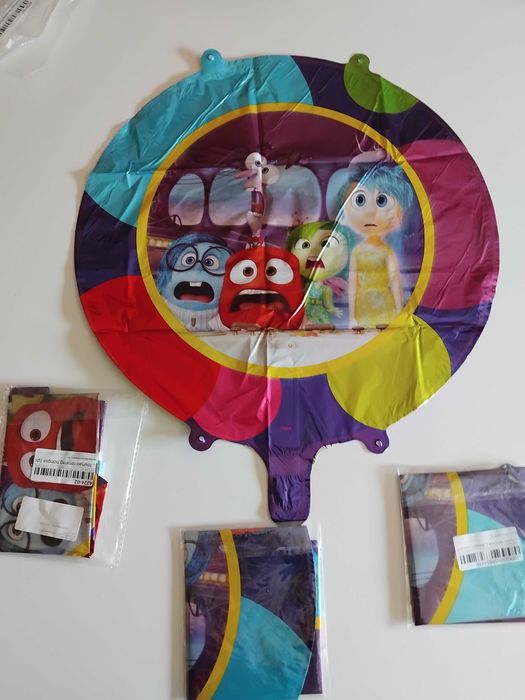 Balões Aniversário Divertidamente Inside Out