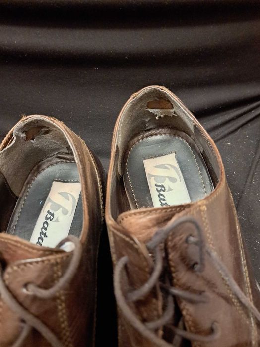 Buty skorzane meskie pantofle