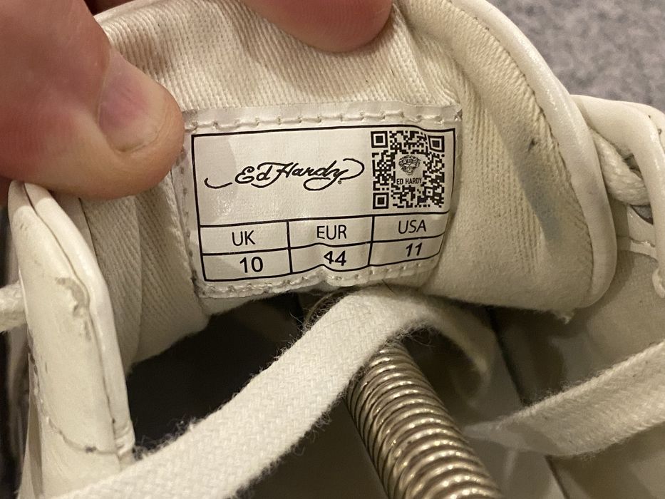 Ed Hardy Versace style кроссовки 43-44 (28,5см)