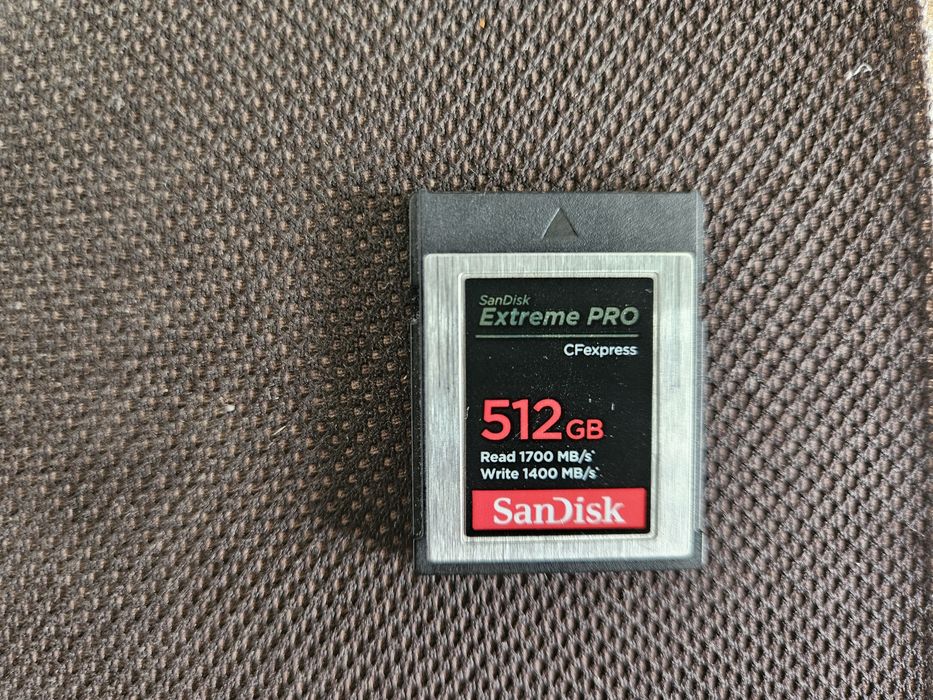 Карта пам'яті SanDisk 512 GB Extreme Pro CFexpress Type B (SDCFE-512G-GN4IN) флешка