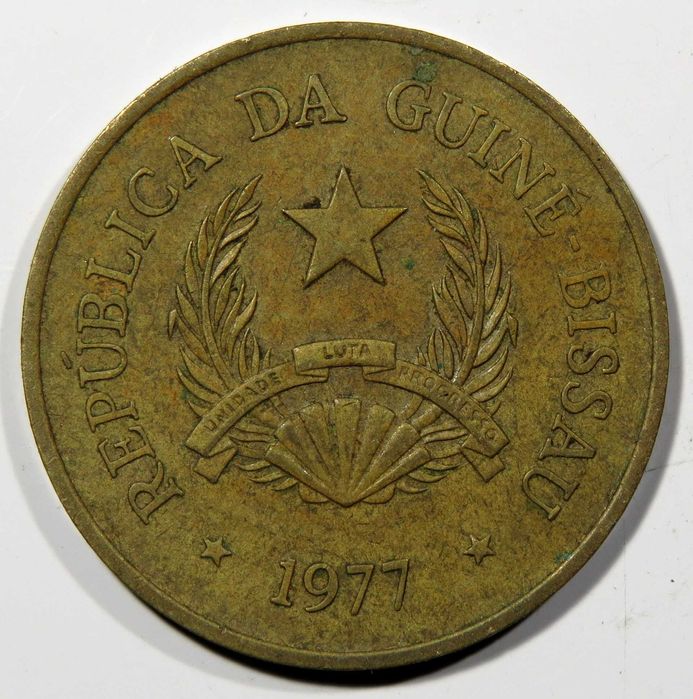 Guiné Bissau - 1 Peso 1977 ( FAO )
