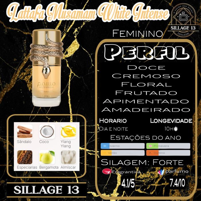 Lattafa Musamam White Intense
