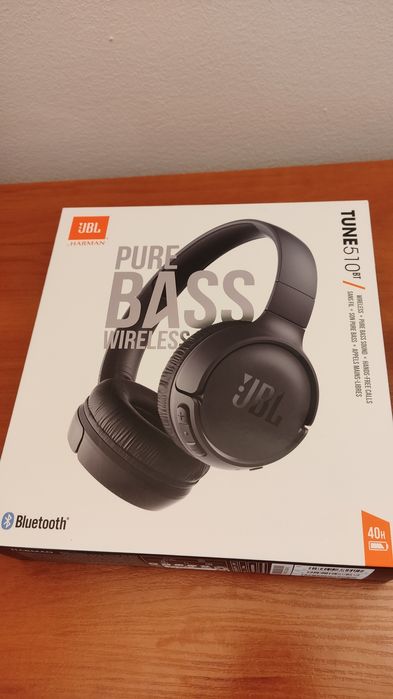 Słuchawki bezprzewodowe JBL 510 BT czarne
