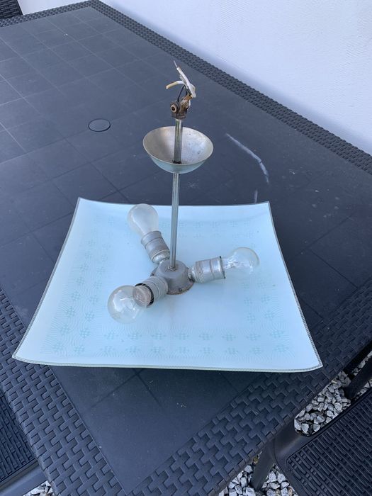 Lampa Parasolka Vintage lata 60 PRL