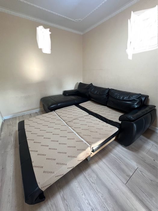 Диван шкіряний кутовий