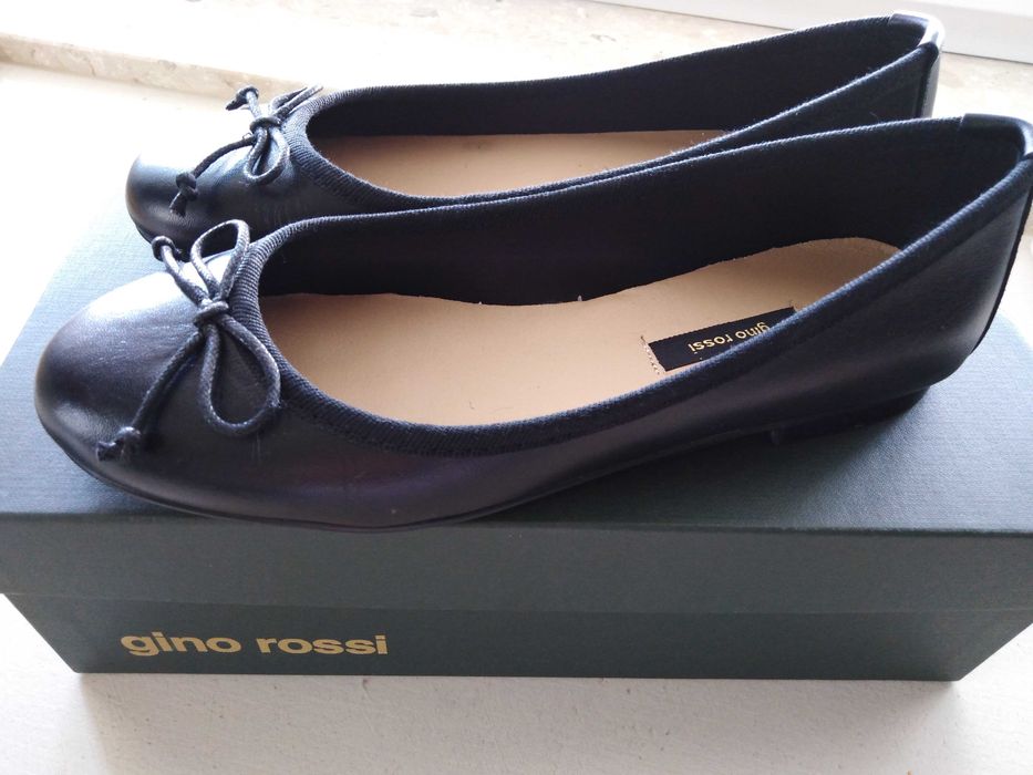 Gino Rossi, nowe, baleriny, skórzane 36