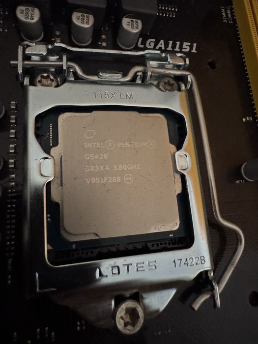 Biostar TB250-BTC Pro — Płyta Główna + Intel Pentium g5420 3.8ghz