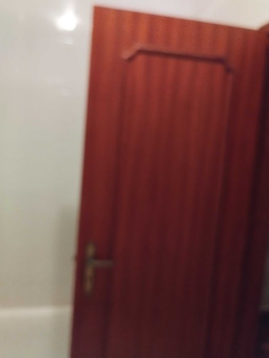 Porta madeira maciça castanho