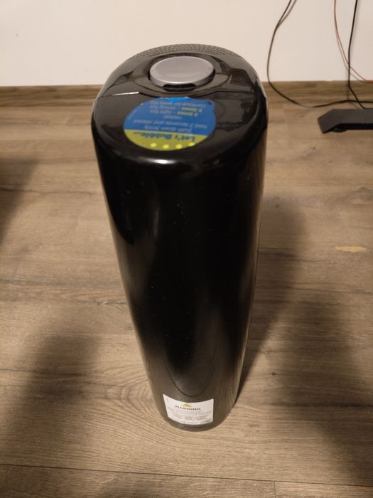 Saturator Sodastream Spirit czarny (na niebieski wkręcany nabój)