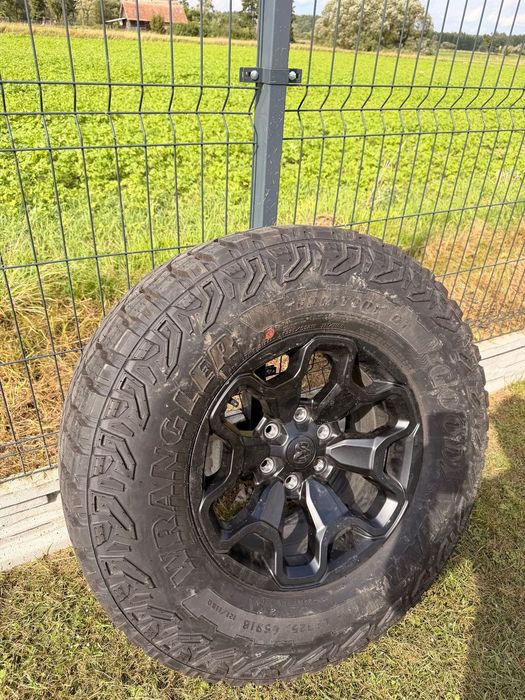 felgi TRX + opony Goodyear Wrangler Territory RT+czujniki TPMS