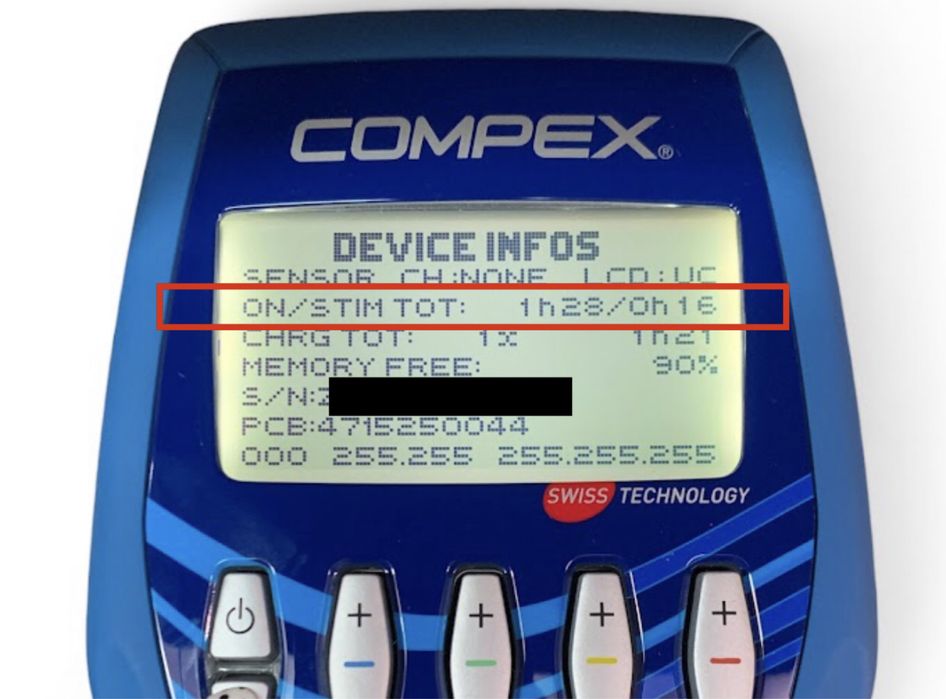 Електростимулятор Compex Fit 3.0