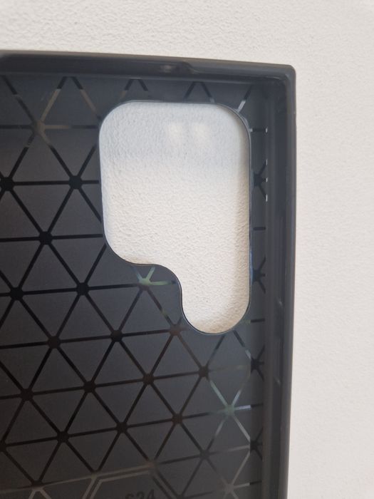 Futerał Carbon do Samsung Galaxy S24 Ultra czarny