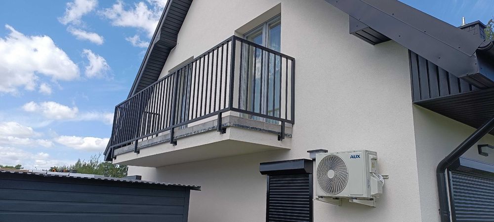 Balustrada balkonowa, barierki balkonowe, balkony