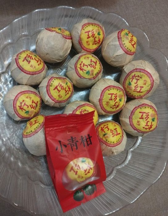 Чай китайский. Дянь Хун в лимоне. Цена за 3 лимона.