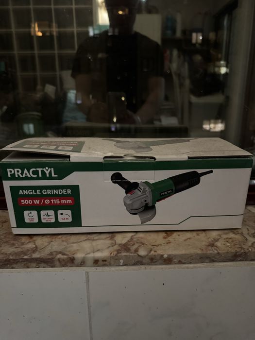 Rebarbadora 500w de 115mm com disco