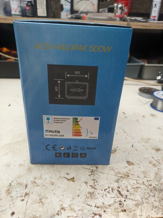 Reflektor halogenowy lampa halogenowa Actis 500W