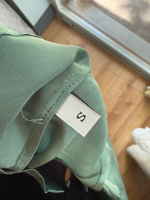 Intimissimi jedwabna koszula seledynowa bluzka