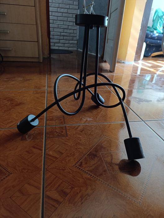 Lampa żyrandol loft młodzieżowy