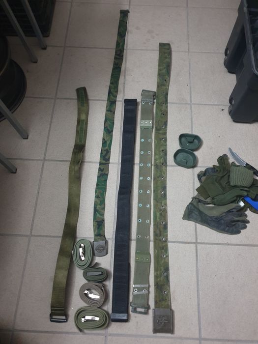 Cintos táticos/montanhismo  e Cinturões  Militares