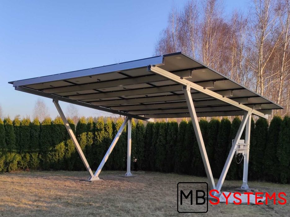 Carport - Wiata fotowoltaiczna 2w1