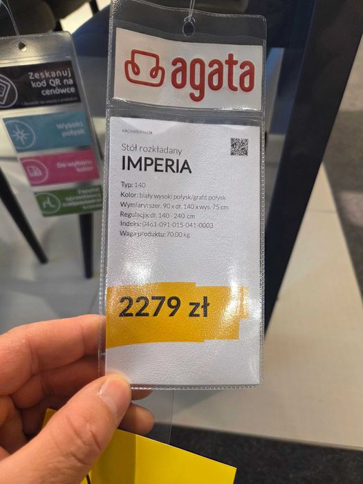 Stół rozkładany nowoczesny