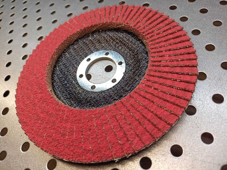 10 x gr 60 Tarcza Listkowa ceramiczna 125mm lamelka ceramiczna Tediam