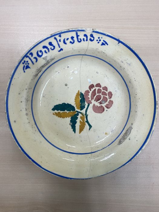 Prato falante faiança