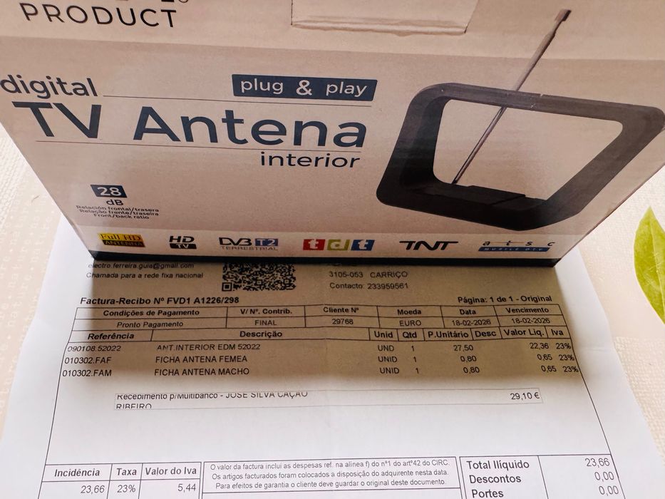 Antena TV interior (digital) - EDM