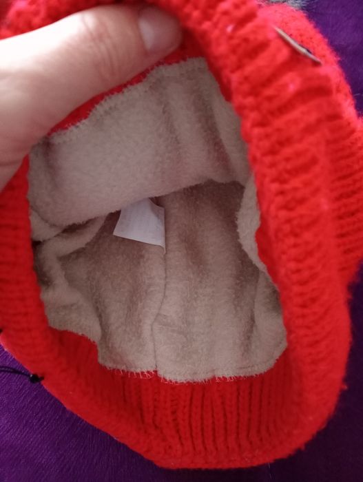 Czapka damska bardzo ciepła