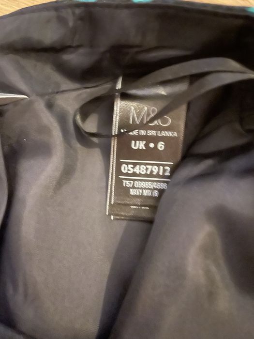 Spódnica damska ciemogranatowa