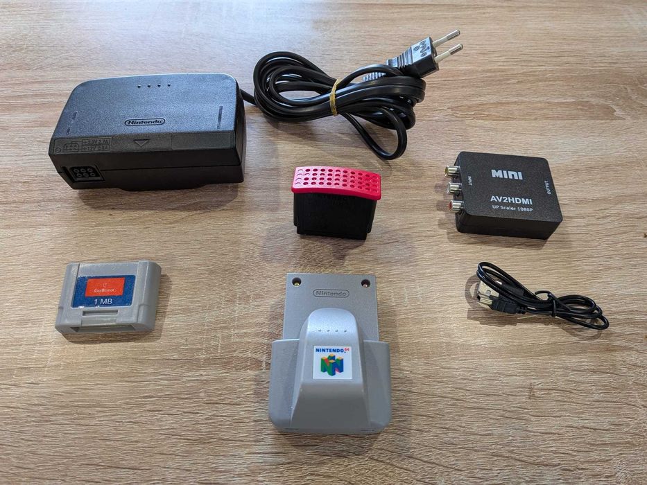 Jogos Nintedo 64, consola, comandos, acessórios